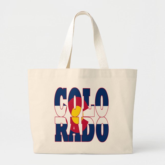 Colorado Large Tote Bag (Front)