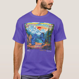 Colorado Legend Blucifer the Horse at DIA Fighting T-Shirt