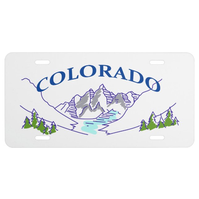 Colorado License Plate (Front)
