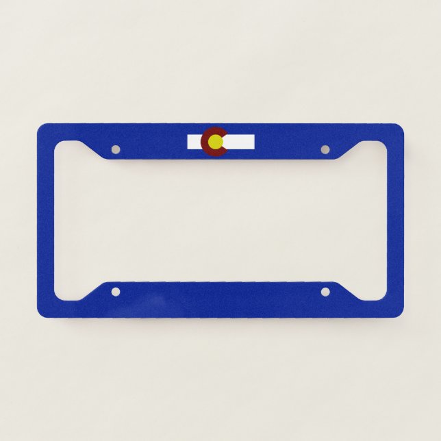 Colorado License Plate Frame (Front)