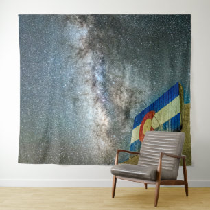 Colorado Living // Milkyway Galaxy Long Exposure Tapestry