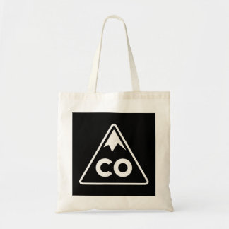 Colorado Logo Design (White) - Colorado Tote Bag
