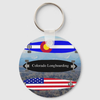 Colorado Longboarding Keychain