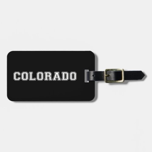 Colorado Luggage Tag