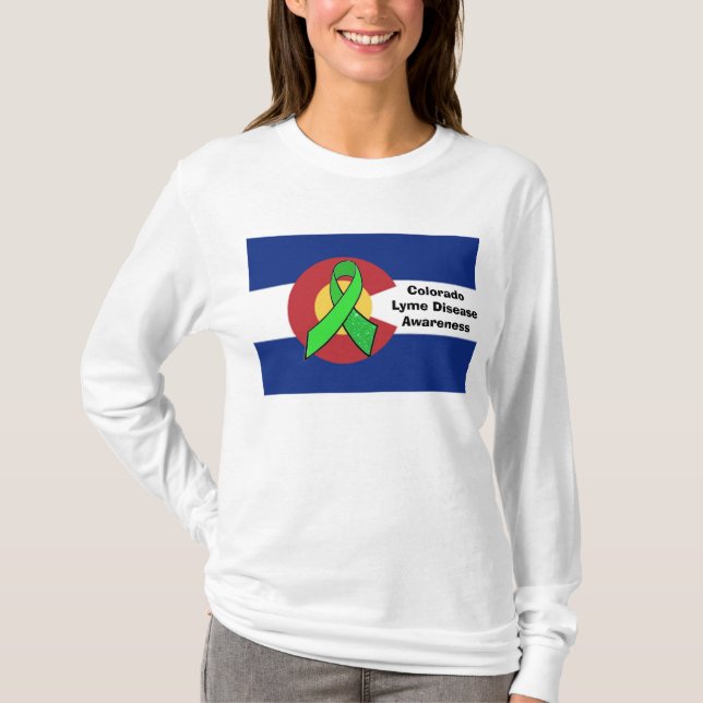 Colorado Lyme Disease Awareness Shirt (Front)