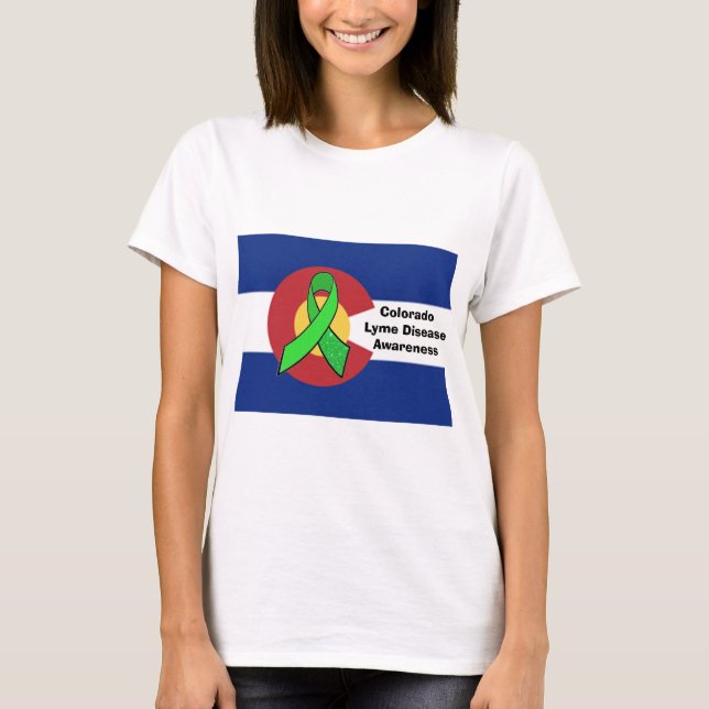 Colorado Lyme Disease Awareness Shirt (Front)