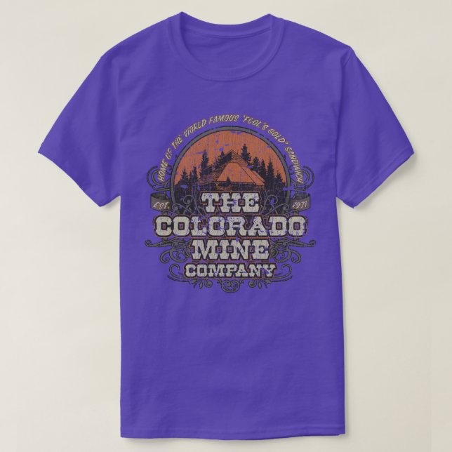 Colorado Mine Company T-Shirt (Design Front)
