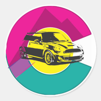 Colorado MINI Classic Round Sticker