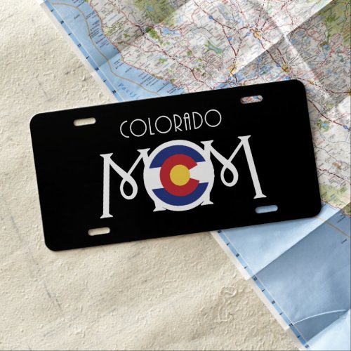 Colorado Mom License Plate