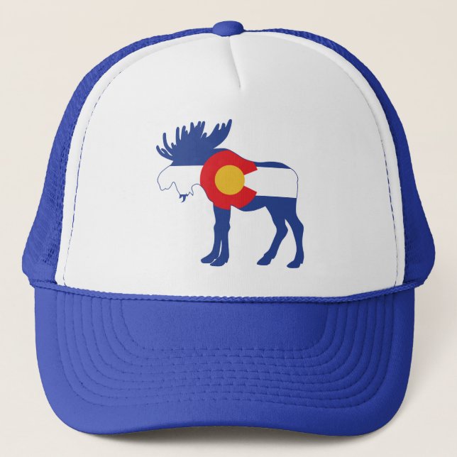 Colorado-Moose Trucker Hat (Front)