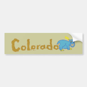 Colorado Mooser Bumpersticker Bumper Sticker