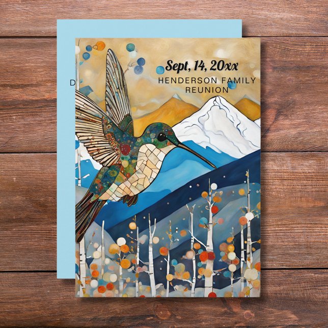 Colorado Mountain Family Reunion Invitation (Creator Uploaded)