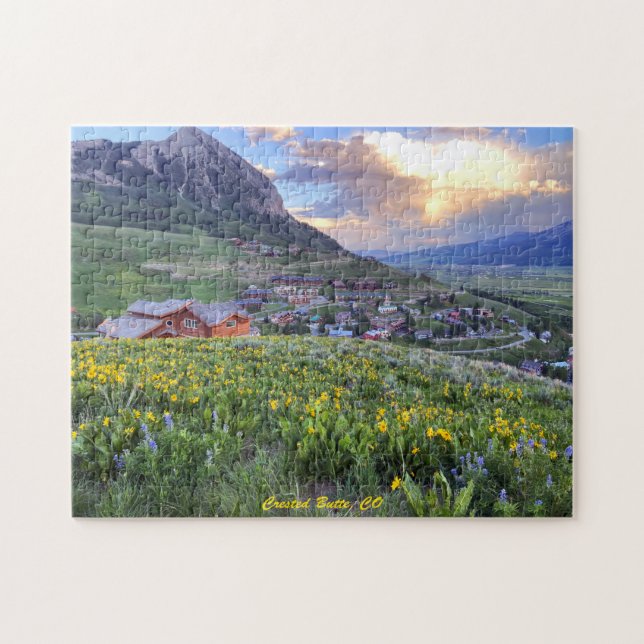 Colorado Mountain Photo Jigsaw Puzzle (Horizontal)