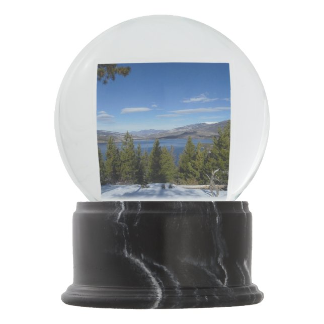 Colorado Mountain Scenes Snow Globe (Front)
