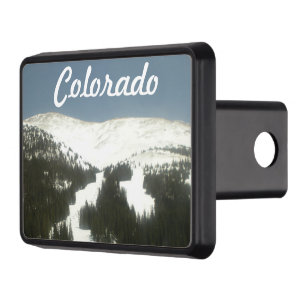 Colorado mountain scenic trailer hitch cover