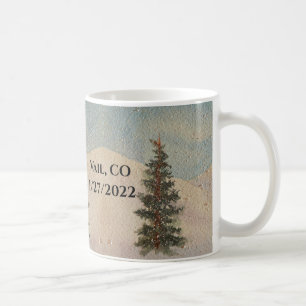 Colorado Mountain Snow Coffee Mug