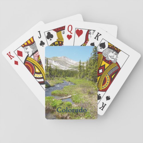 Colorado Mountain Splendor Scenic Playing Cards