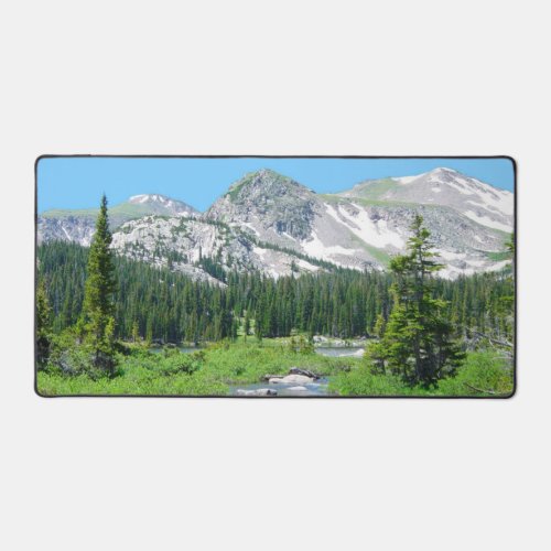 Colorado Mountain Wilderness Scenic Landscape Desk Mat