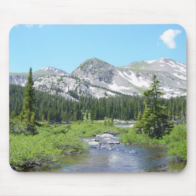 Colorado Mountain Wilderness Scenic Mouse Pad (Front)