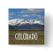 Colorado Mountains Button