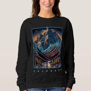 Colorado Mountains Graphic Colorado 2 Sweatshirt