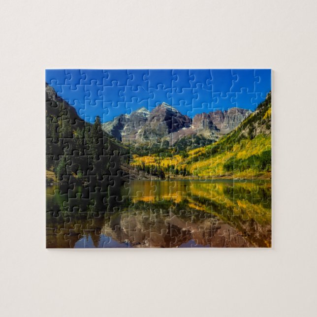 COLORADO MOUNTAINS LANDSCAPE JIGSAW PUZZLE (Horizontal)