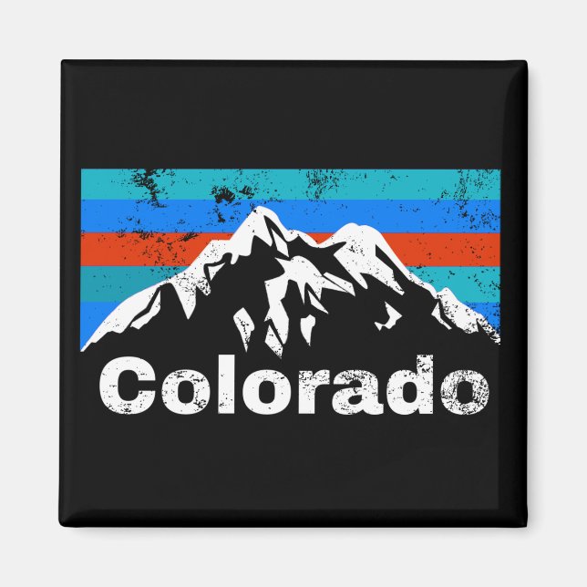 Colorado Mountains Magnet (Front)