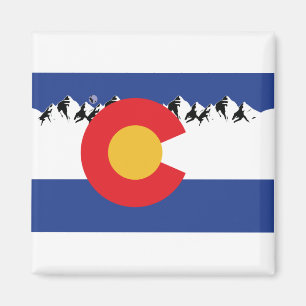 Colorado Mountains Magnet