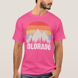 Colorado Mountains Nature Hiking Climbing T-Shirt