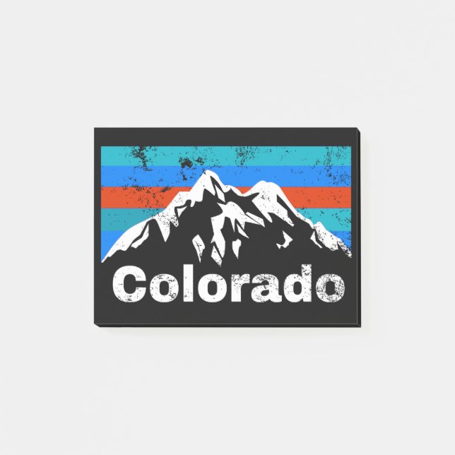 Colorado Mountains Post-it Notes (Front)