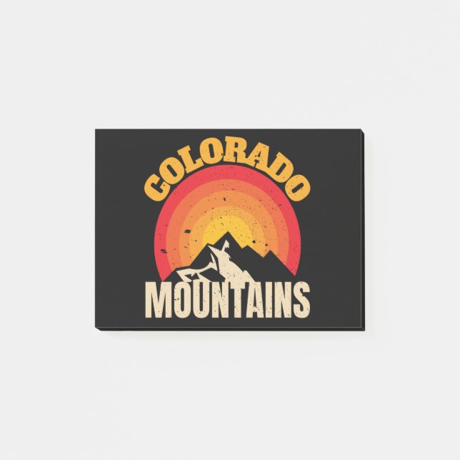 Colorado Mountains Post-it Notes (Front)