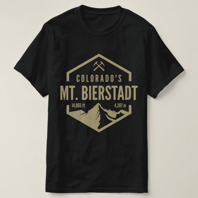 Colorado Mt Bierstadt  T-Shirt (Design Front)