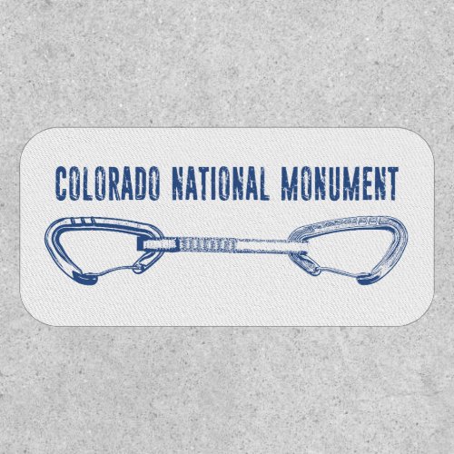 Colorado National Monument Climbing Quickdraw Patch