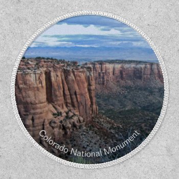 Colorado National Monument Design Patch by SjasisDesignSpace at Zazzle