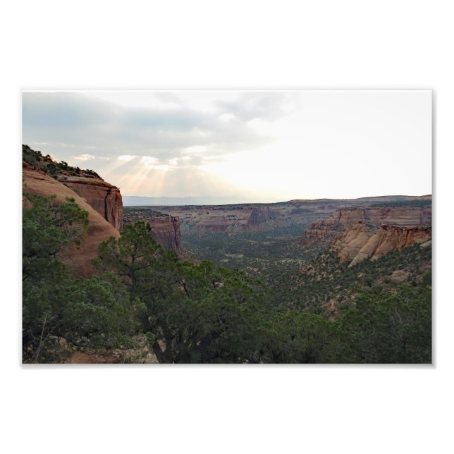 Colorado National Monument Photo Print (Front)