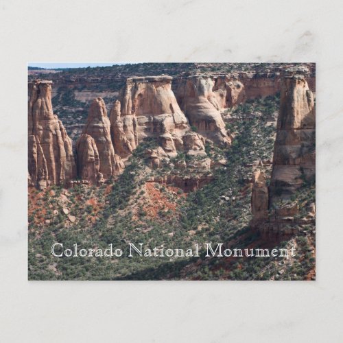 Colorado National Monument Travel Postcard