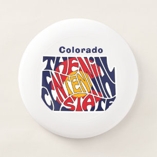 Colorado Nickname Word Art  Wham-O Frisbee