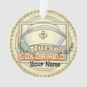 Colorado Nurse Ornament