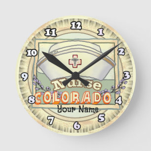 Colorado Nurse Round Clock