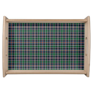 Colorado official state tartan serving tray