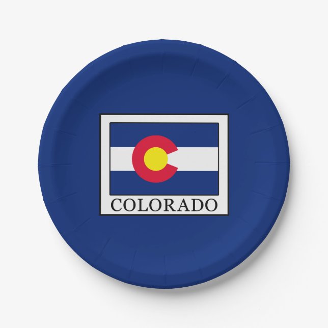 Colorado Paper Plates (Front)