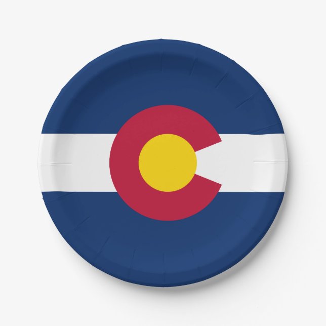 Colorado Paper Plates (Front)