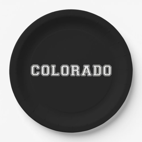 Colorado Paper Plates