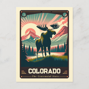 Colorado   Patriotic Spirit Vintage Postcard