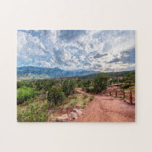Colorado Pikes Peak Evening Hike Jigsaw Puzzle