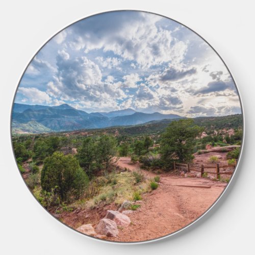 Colorado Pikes Peak Evening Hike Wireless Charger
