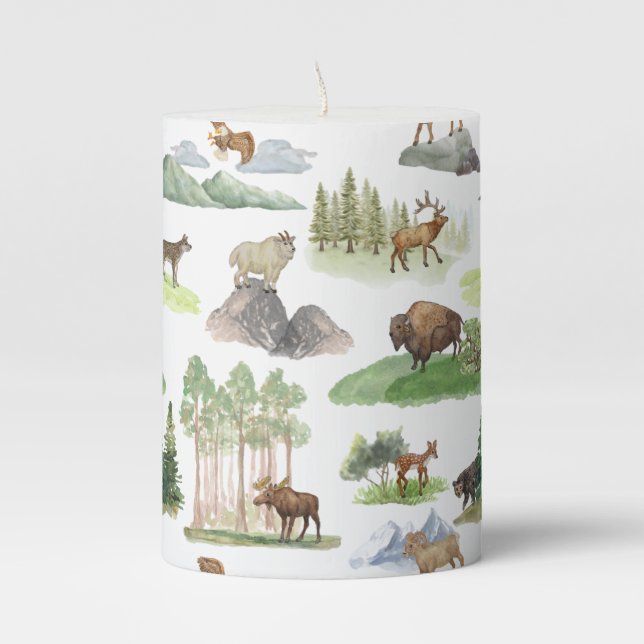 Colorado Pillar Candle (Front)