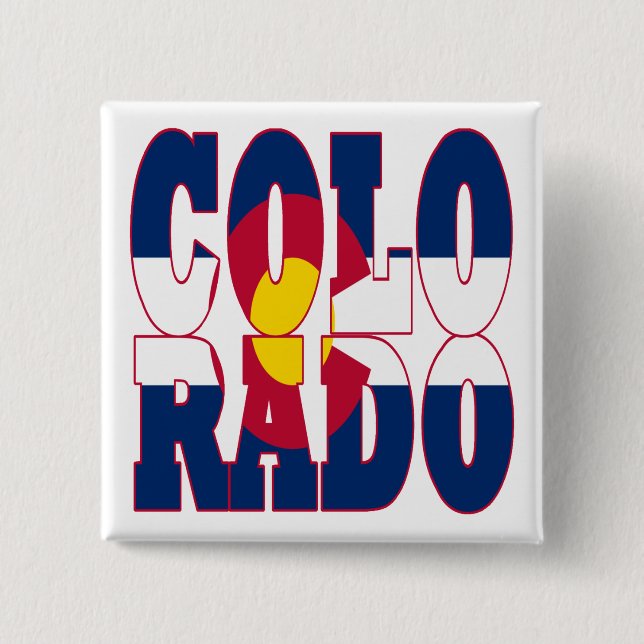 Colorado Pinback Button (Front)