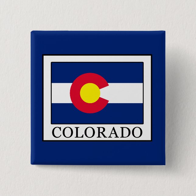 Colorado Pinback Button (Front)