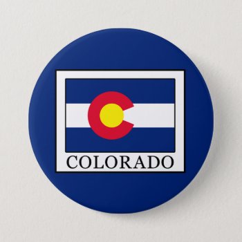 Colorado Pinback Button by KellyMagovern at Zazzle
